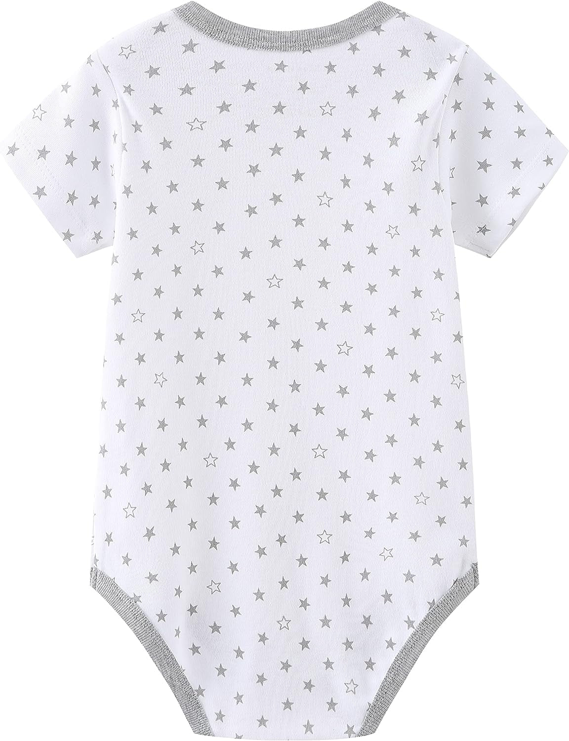 Newborn Baby Bodysuit Short Sleeve Onesies Baby Clothes for Boys and Girls